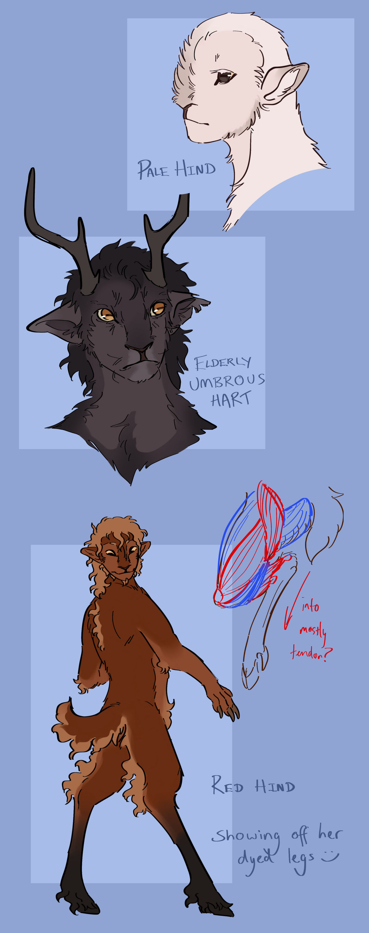 Deeple Kamba deer people. deeple by bogcreacher on DeviantArt