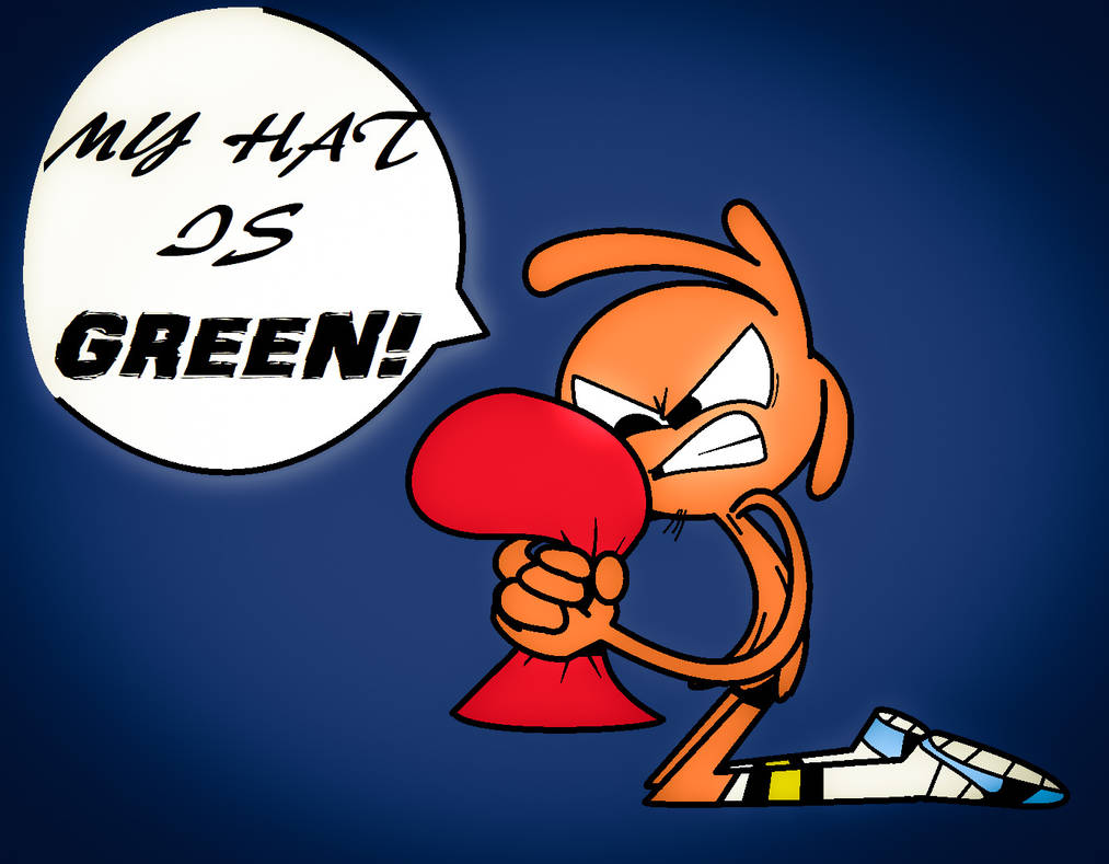MY HAT IS GREEN! by FanaMationU on DeviantArt