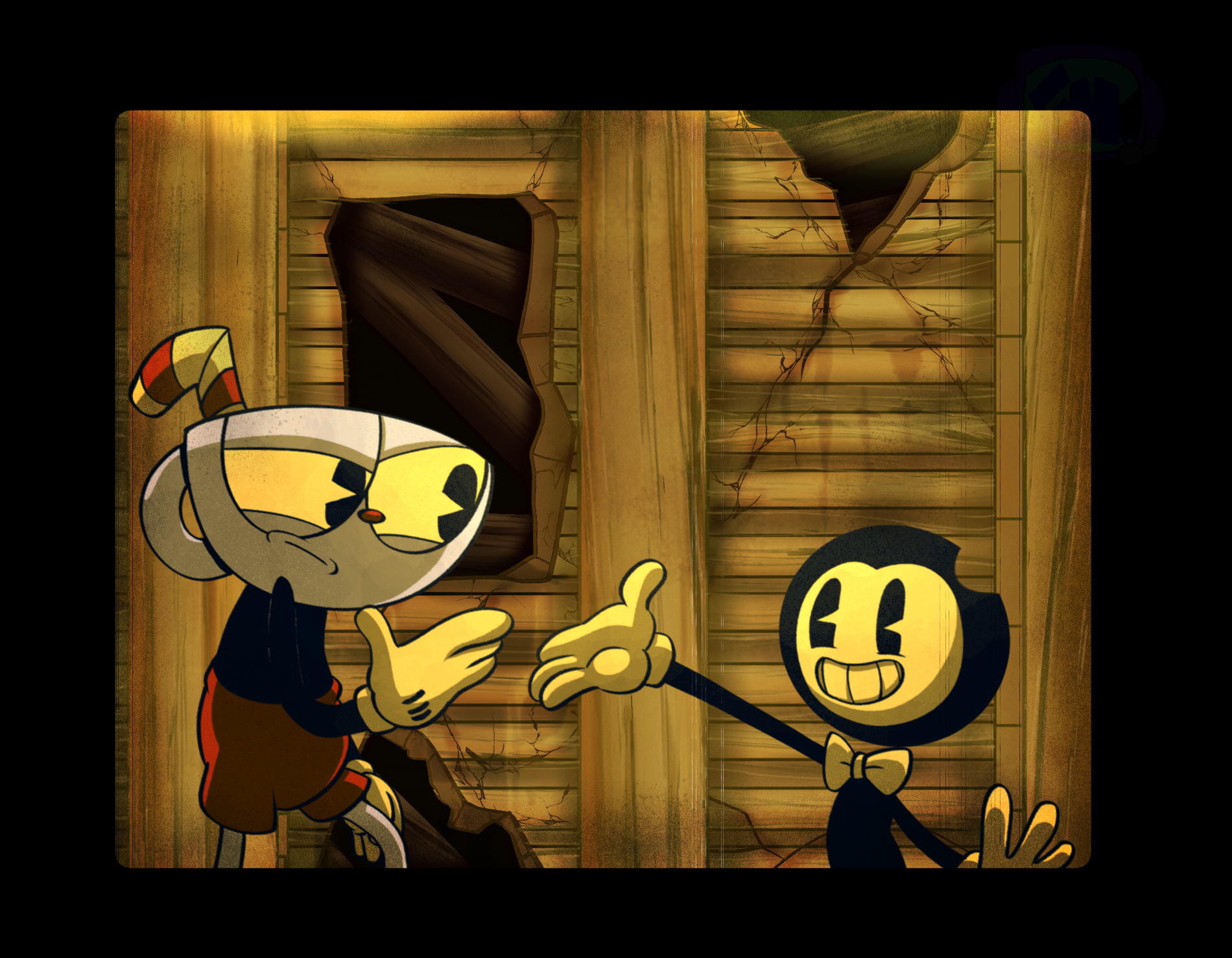 If bendy was in the cuphead show 