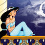 Princess Jasmine on the Balcony