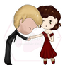 Corinne x Cullen (Crayon chibi)