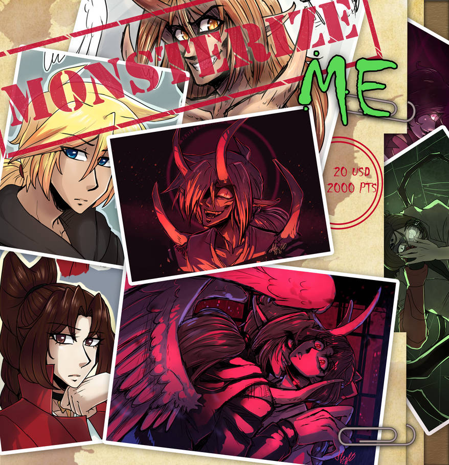 Mosterize Me Exploding Monsterize Me! 2021 Halloween Commissions (CLOSED) by 96-Designs on ...