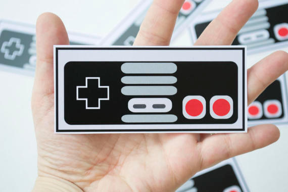NES Controller Stickers by chkimbrough on DeviantArt