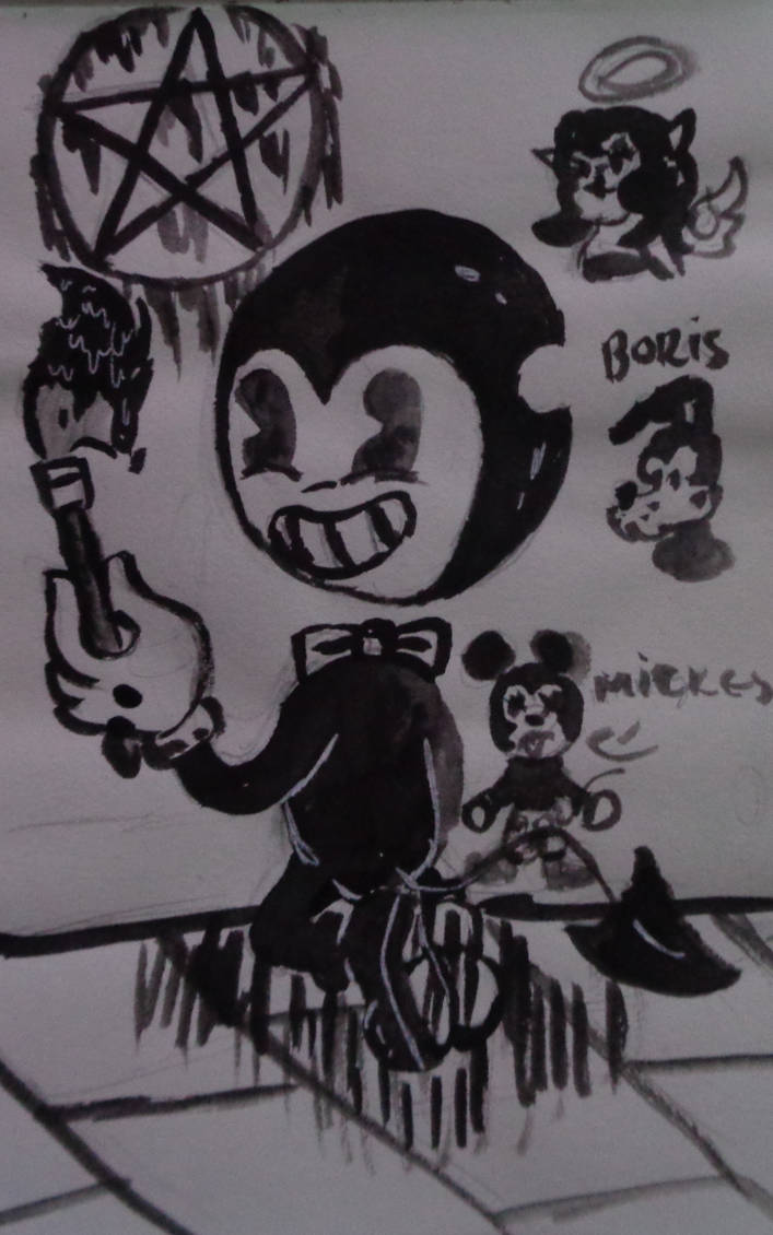 Bendy(with ink) by westhemime on DeviantArt