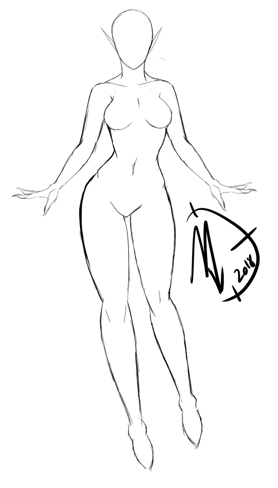 pix Human Female Art Base female base f2u by m0x1nat0r on