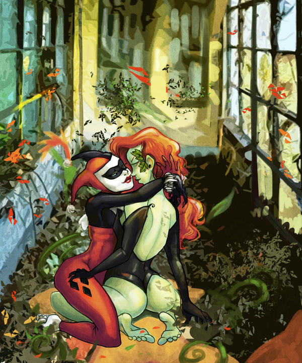 Ivy and Quinn color by CantoChi