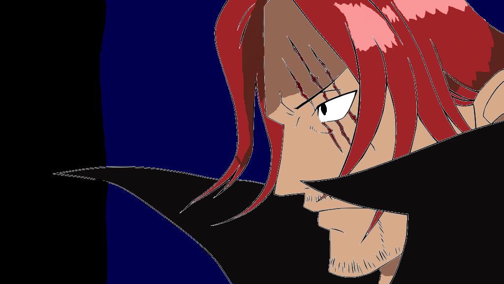 Red-haired Shanks coloured