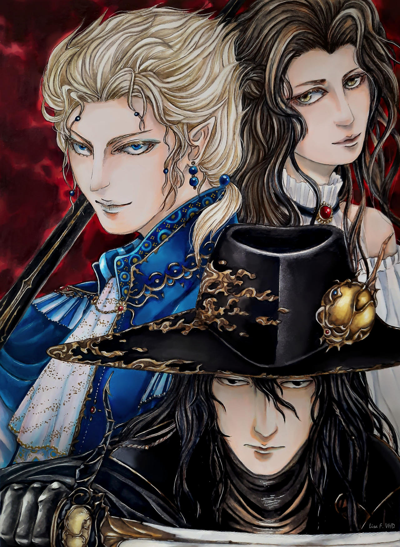 Vampire Hunter D Portrait by TheMadness4000 on Newgrounds