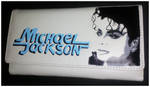 Michael Jackson hand painted wallet by MaryJoArt