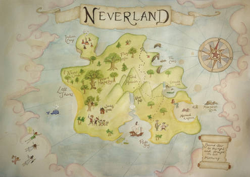 Neverland map