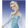 Digital Frozen Elsa