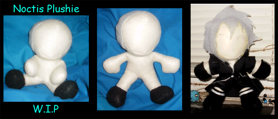 Noctis Plushie W.I.P