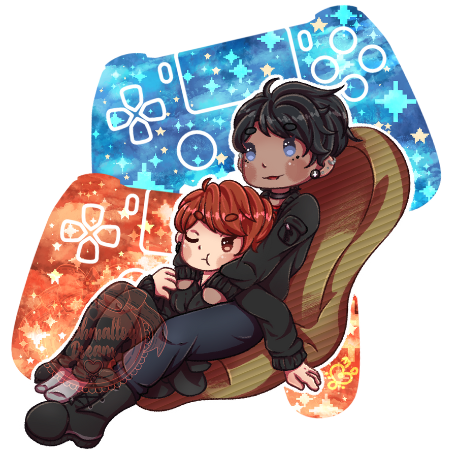 Rage Gamer {Art Trade} by MarshmallowSai on DeviantArt