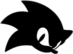 Sonic's Head Silhouette