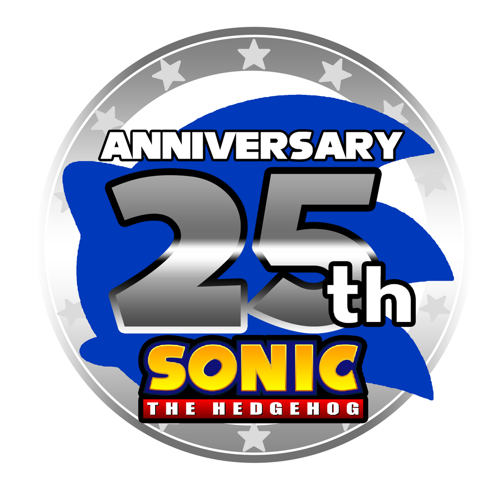 Sonic 25th Anniversary Logo Recreation