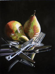 Pears and steel