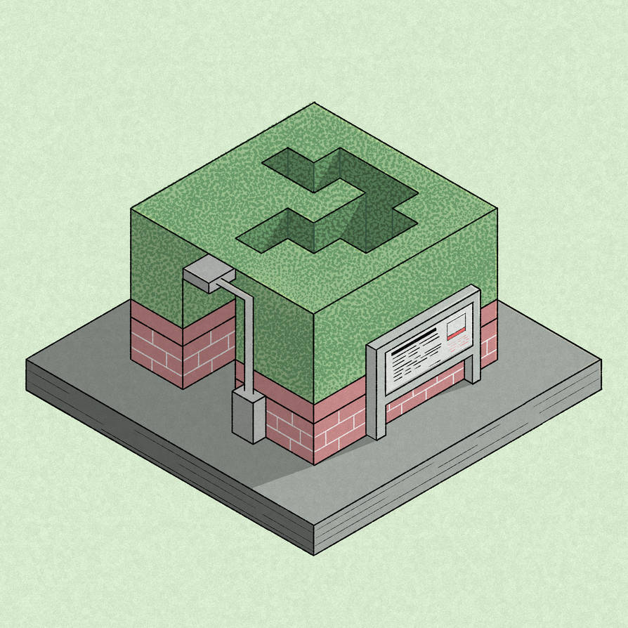 Simple Maze Deviantart A curious little maze by yonodactyl on DeviantArt