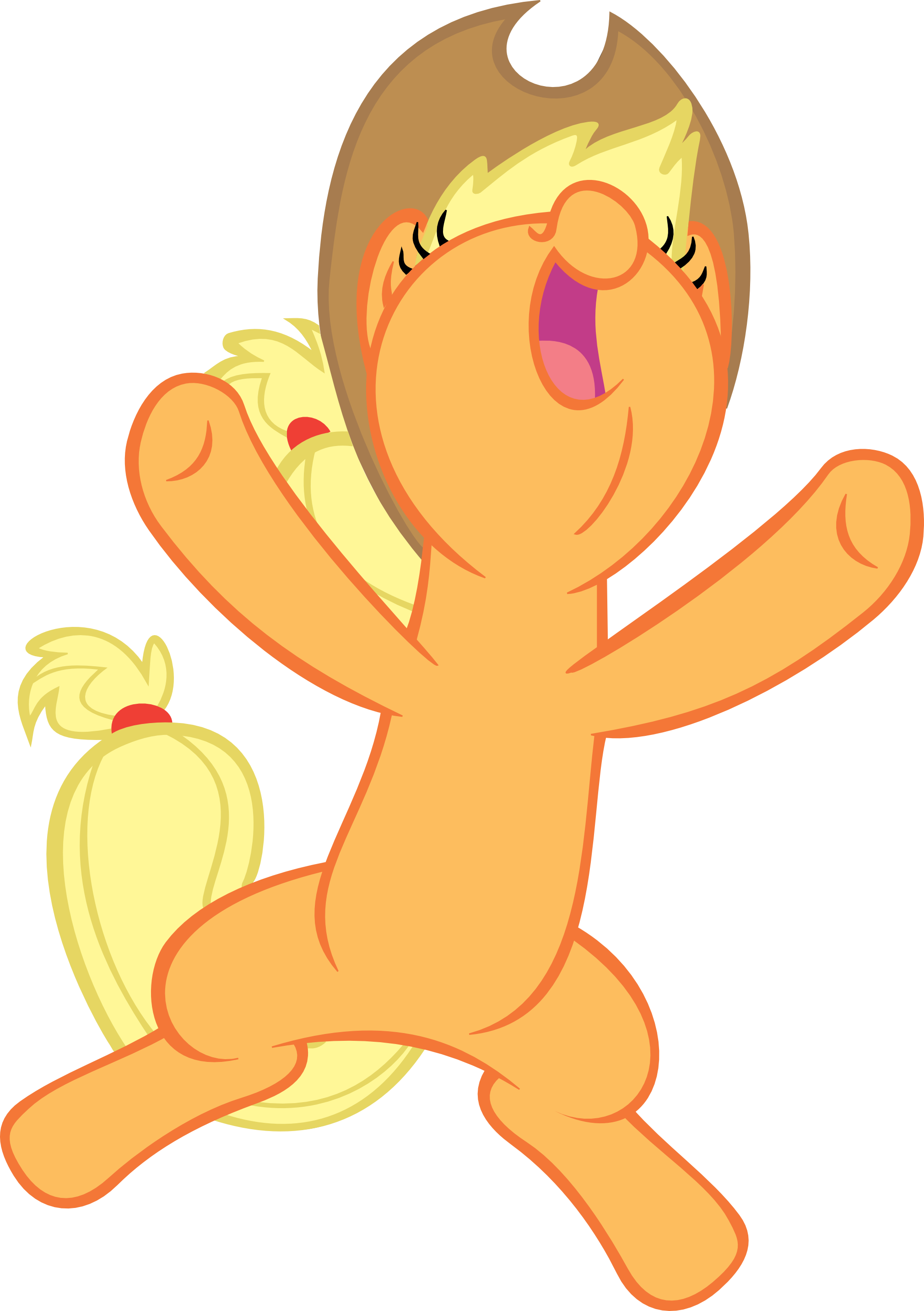 Applejack Falling