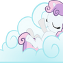 Sweetie Belle on Cloud 9