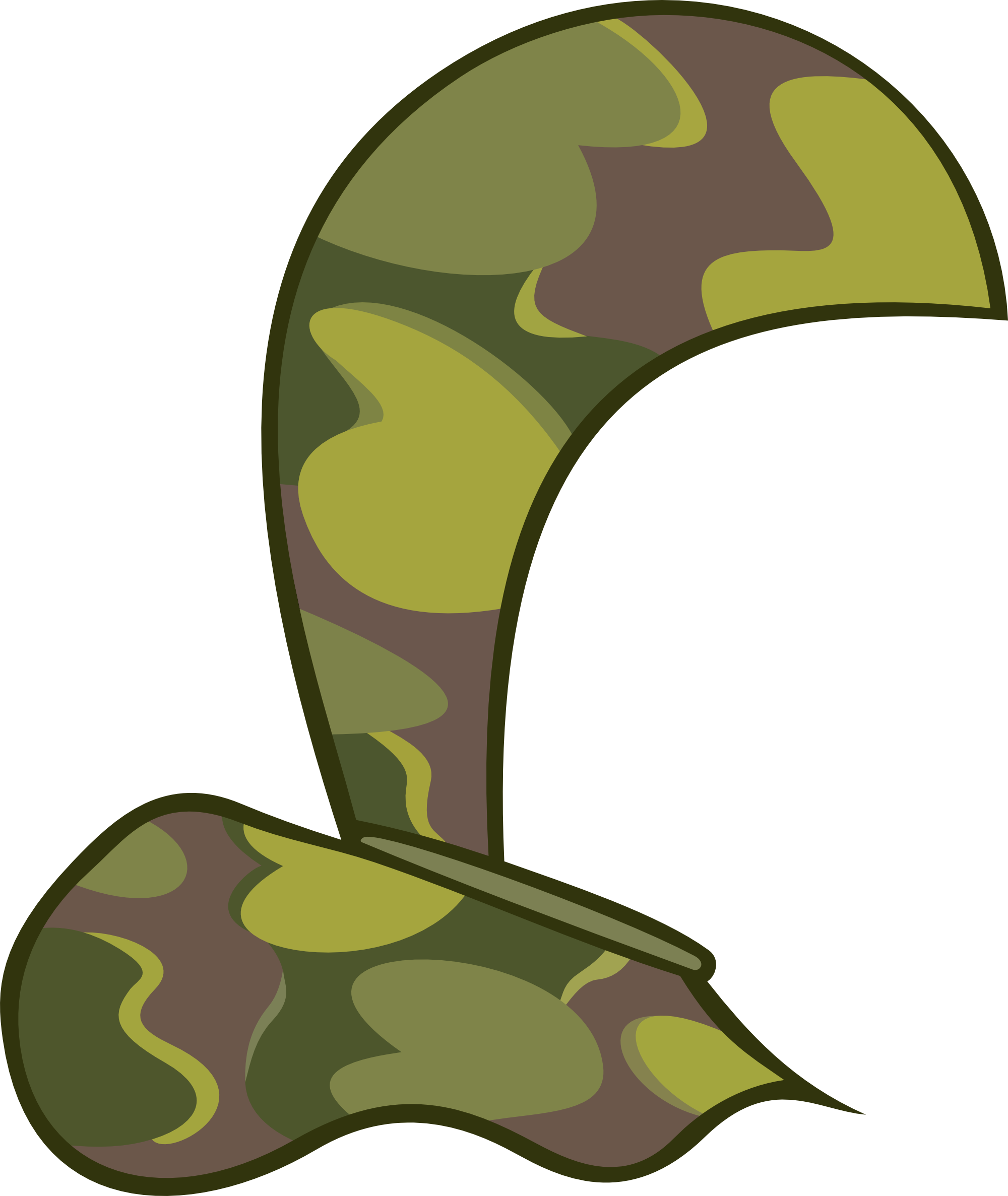 Applejack's Full Camo Vest