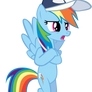 Rainbow Dash Crossed Hooves