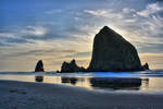 Haystack Rock 7 by marrowbones