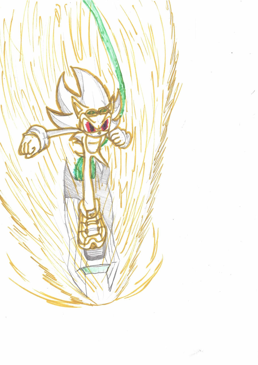 sonic riders super sonic by alexjuandro on DeviantArt
