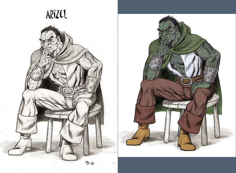 Arizel Orc by MJ by Vectorfarian on DeviantArt