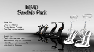 MMD - Sandals Pack [DL]