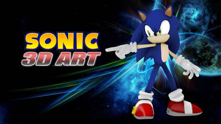 Sonic 3D Art