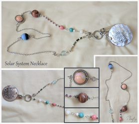 The Solar System Necklace