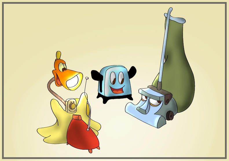The Brave Little Toaster by Maroongoddess on DeviantArt