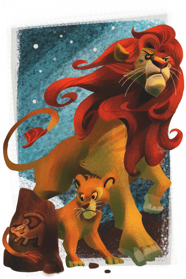 Rising Simba by galgard on DeviantArt