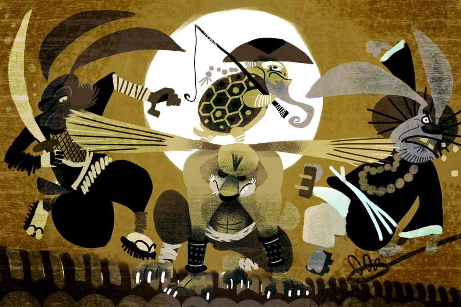 Kung Fu Bunny by galgard on DeviantArt