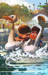 A sweetest kiss on mini goose boats by galgard
