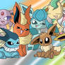 Eevee and Eeveelution 