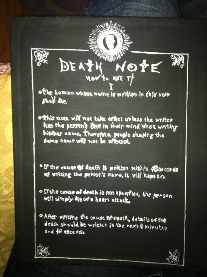 Death Note Rules By RedMoonNinja On DeviantArt death-note-rules-by-redmoonninja-on-deviantart