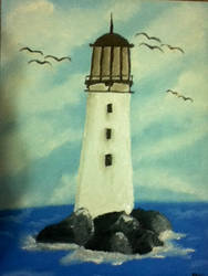 Lighthouse Painting