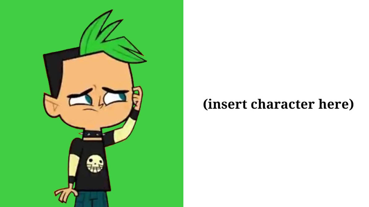 Duncan starring at (meme) by JohnChri2554 on DeviantArt