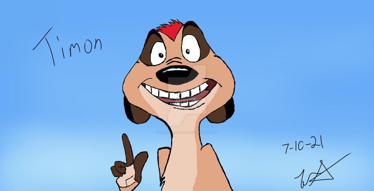 Timon by william ables by TAZMAN16ABLES on DeviantArt