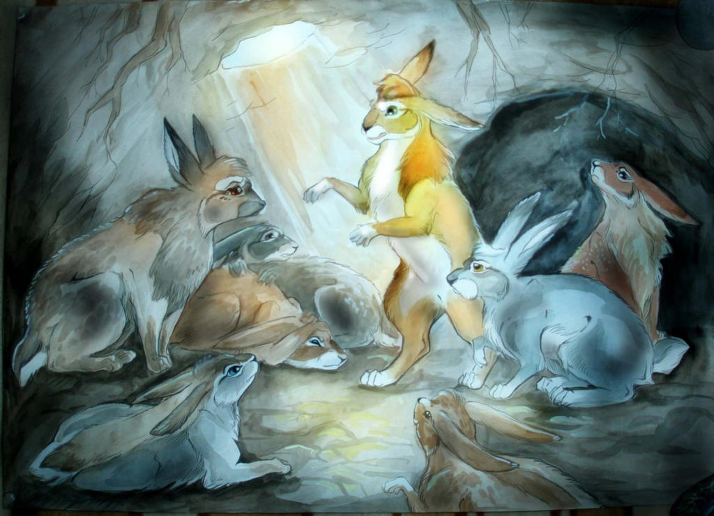 Hazel and co (Watership Down)