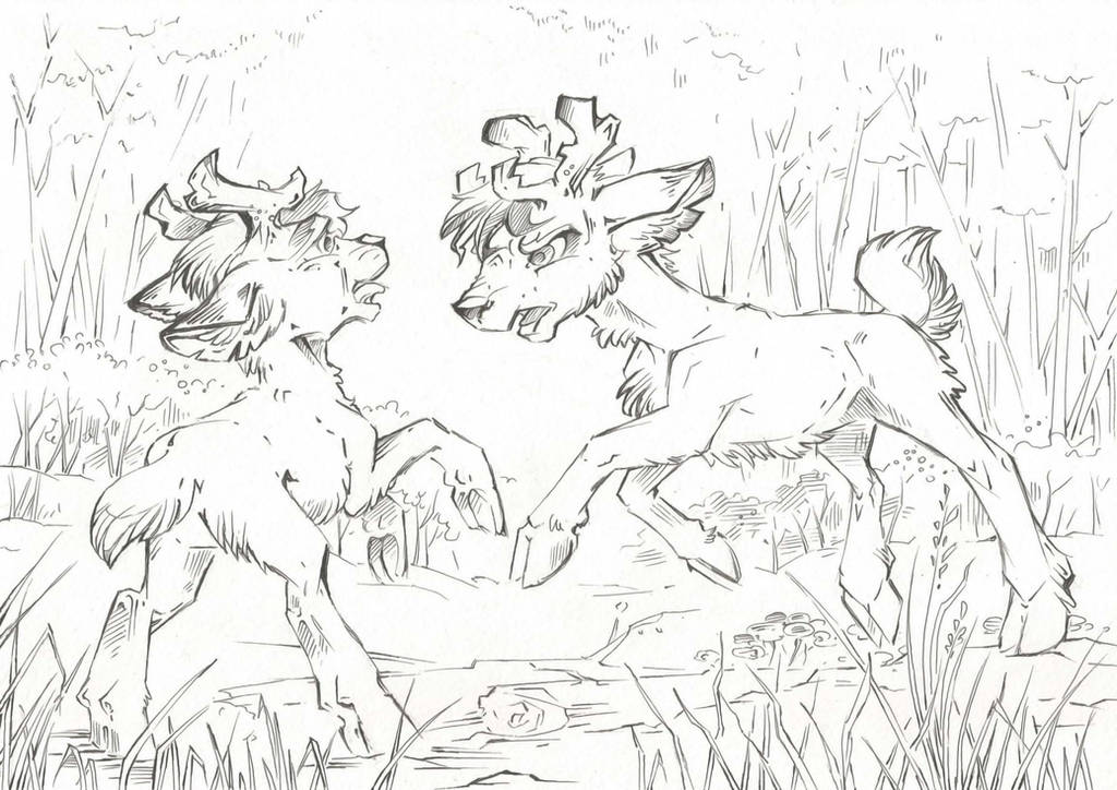 Free Line Art #9 by Taski-Guru