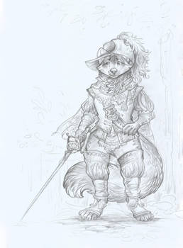 Marten musketeer (sketch)