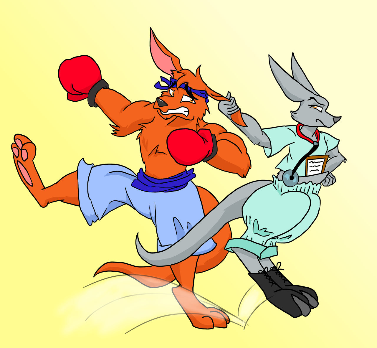 Ruby and Ripper Roo by zealousshadow on DeviantArt