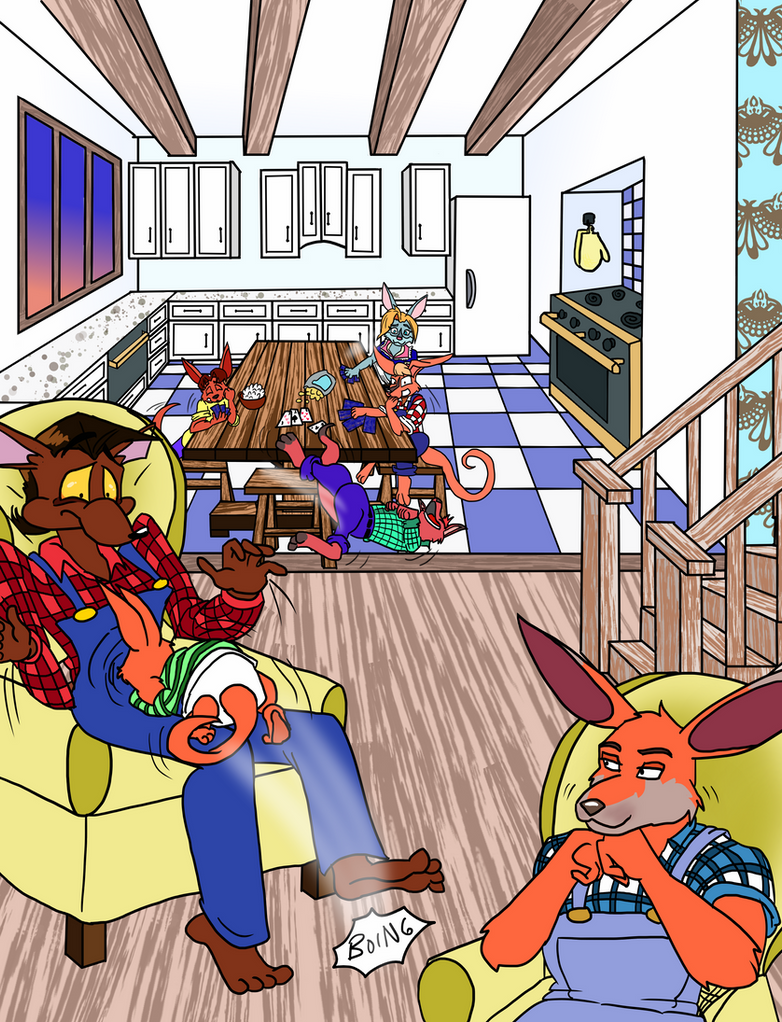 Baby Roo Snuggles by zealousshadow on DeviantArt