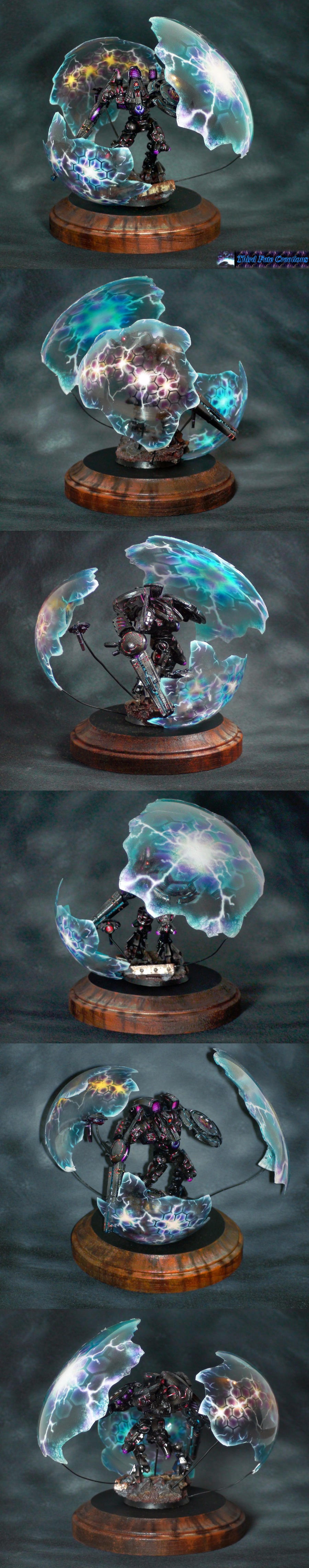 Tau: xv9 commander R'Alai by Atropos907