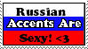 Sexy Russian Accent Stamp