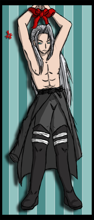 Sephiroth Bookmark 4 Bleached