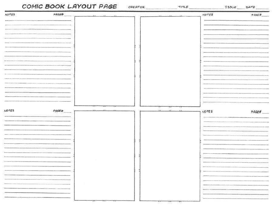 Comic Layout Template by Langepon on DeviantArt