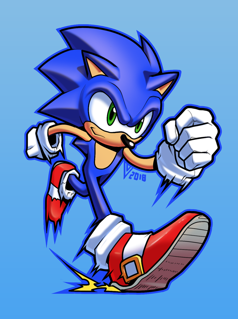 Smash Ultimate Collab: Sonic by VexVersion on DeviantArt
